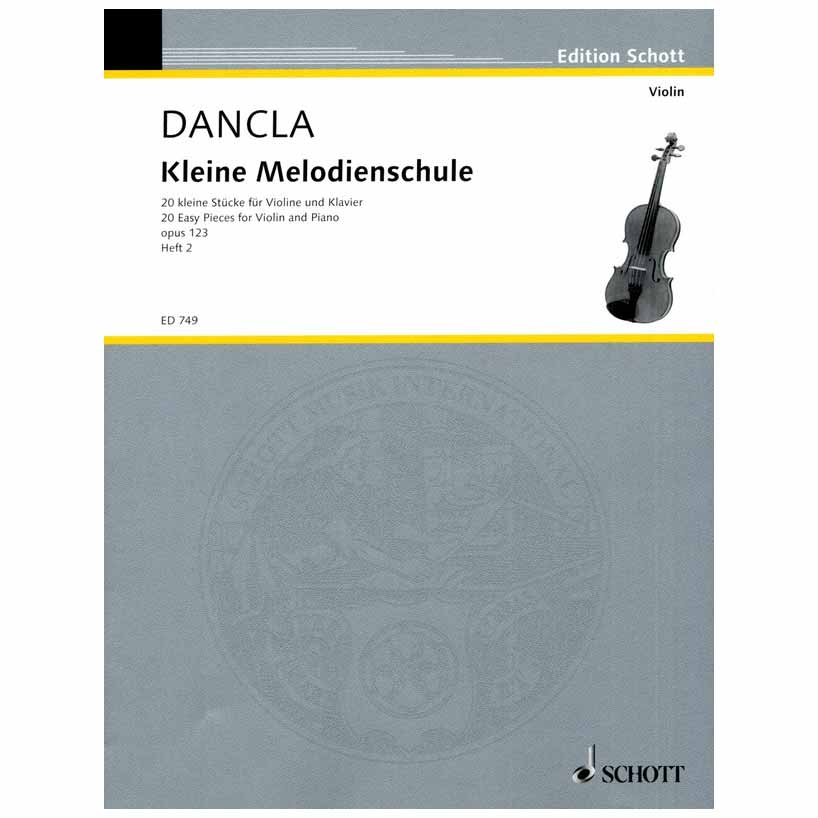 SCHOTT Dancla - Little School of Melody Op.123/ Volume 2