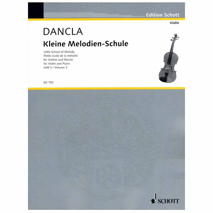 Dancla - Little School of Melody Op.123/ Volume 3