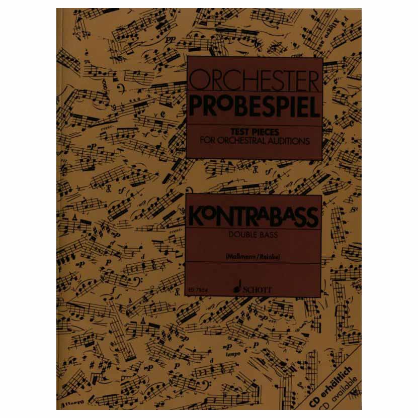 Orchester Probespiel, Test Pieces for orchestral Auditions
