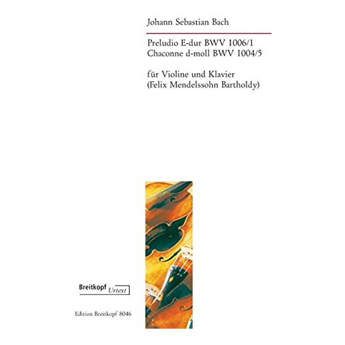 J. S. Bach - Preludio E-dur  Chaconne  d-moll