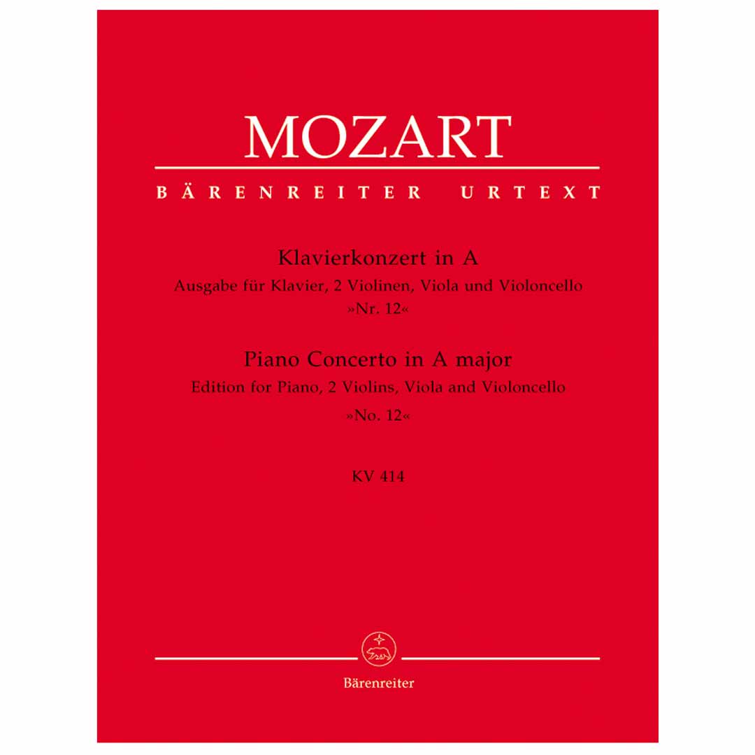 Mozart - Piano Concert In A Maj Kv 414
