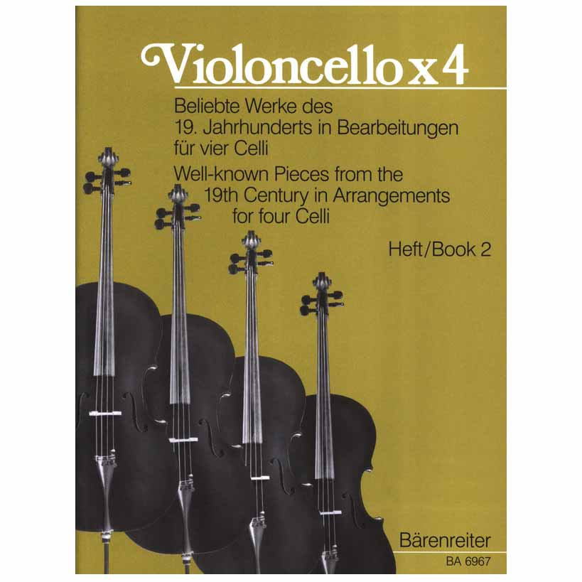 Violoncello X 4 (Book 2)