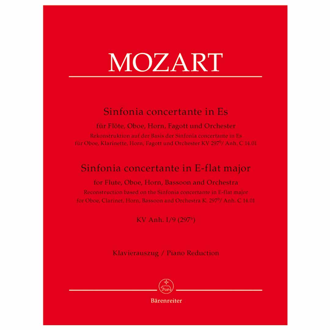 Mozart - Sinfonia concertante in E flat major KV Anh. I/9 (297b)