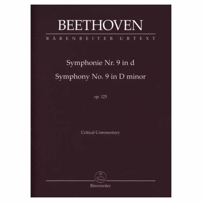 Beethoven - Symphony No. 9 in D minor op. 125 Critical Commentary