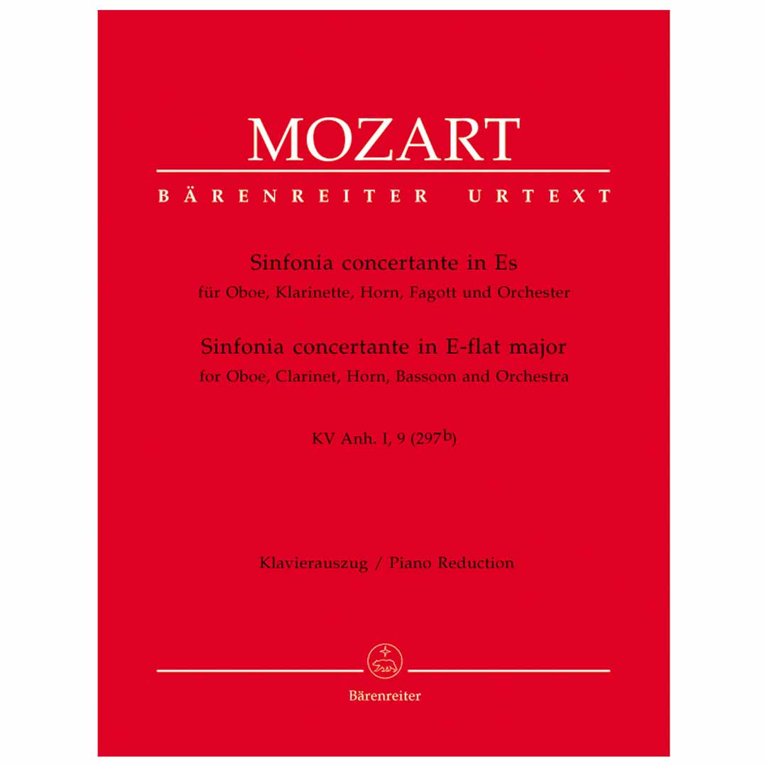 Mozart - Sinfonia concertante in E flat major KV Anh. I,9 (297b)