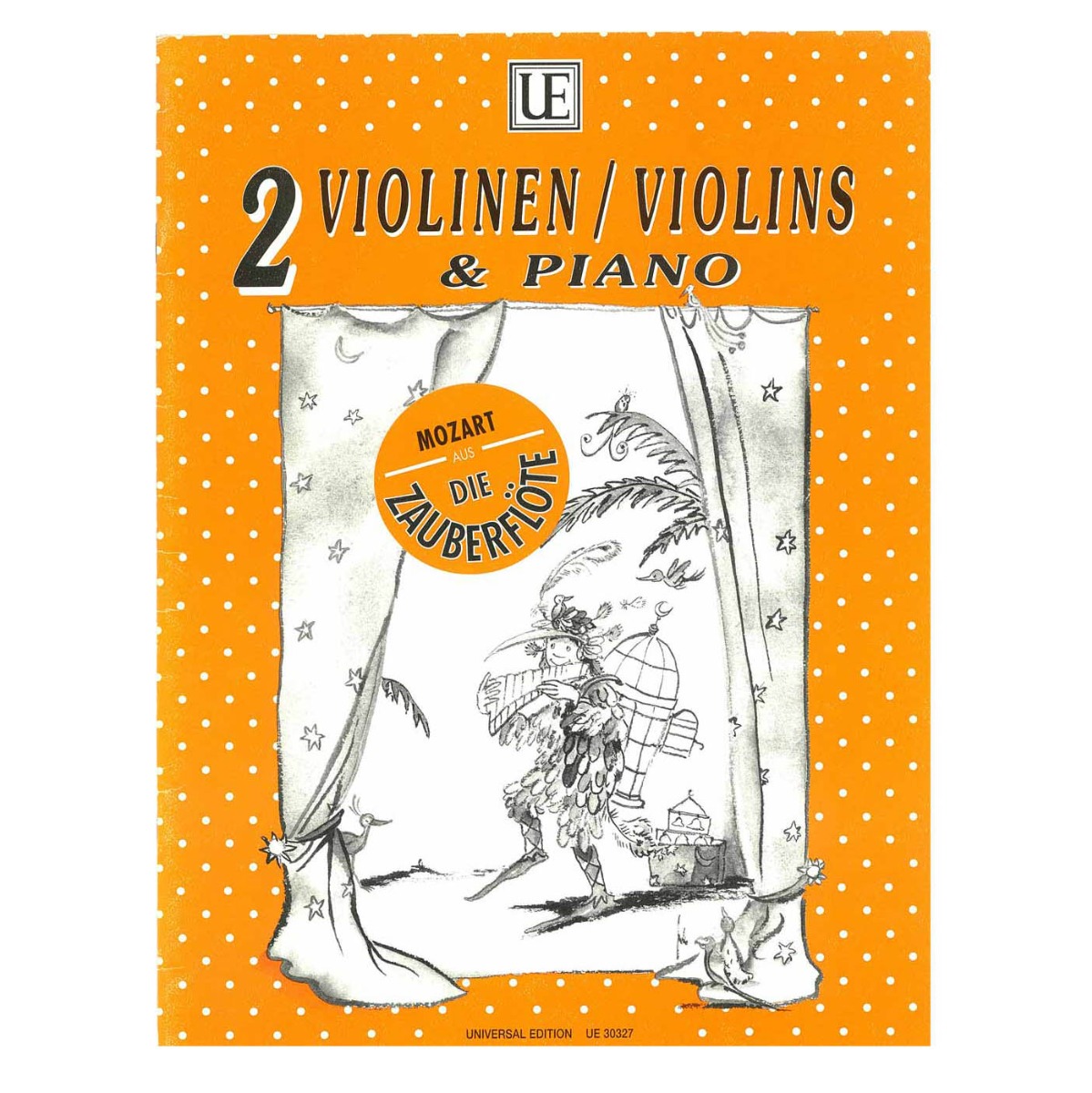 Mozart - Die Zauberflote 2 Violins & Piano