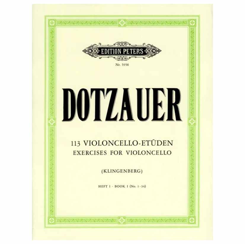 Dotzauer - 113 Excercises for Violoncello Vol.1 (Nos.1-34)