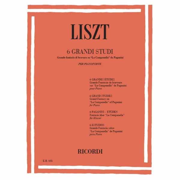 Liszt - 6 Grandi Studi