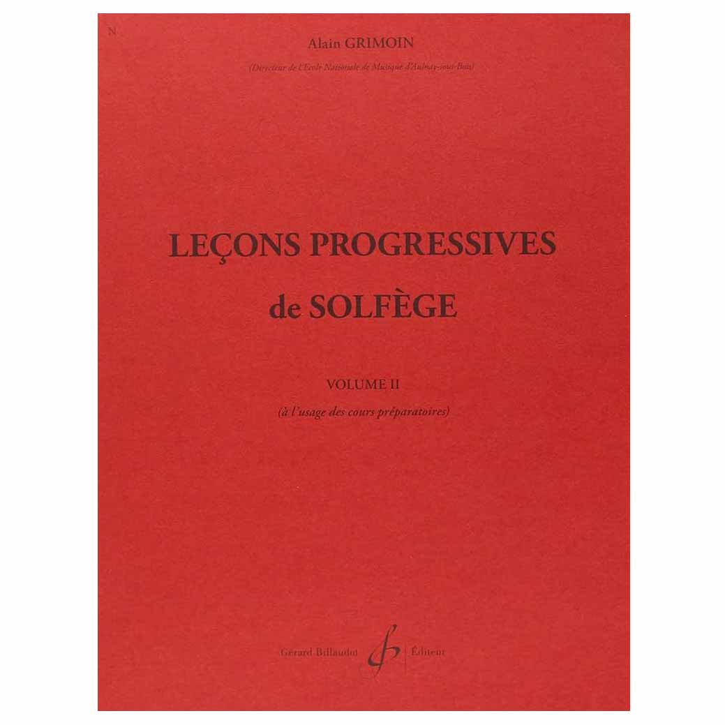 Grimoin - 32 Lecons Progressives De Solfege, Vol.2