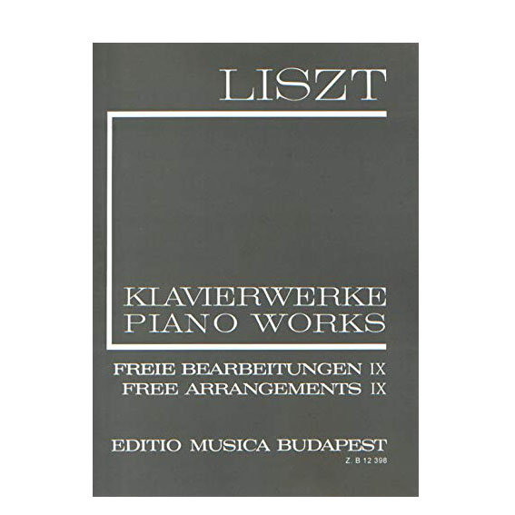 Liszt - Piano Works Free Arrangements  IX  II/9