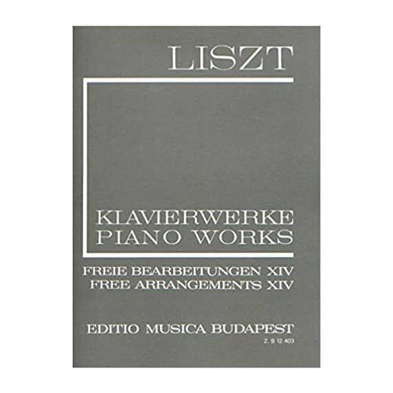 Liszt - Piano Works Free Arrangements XIV II/14
