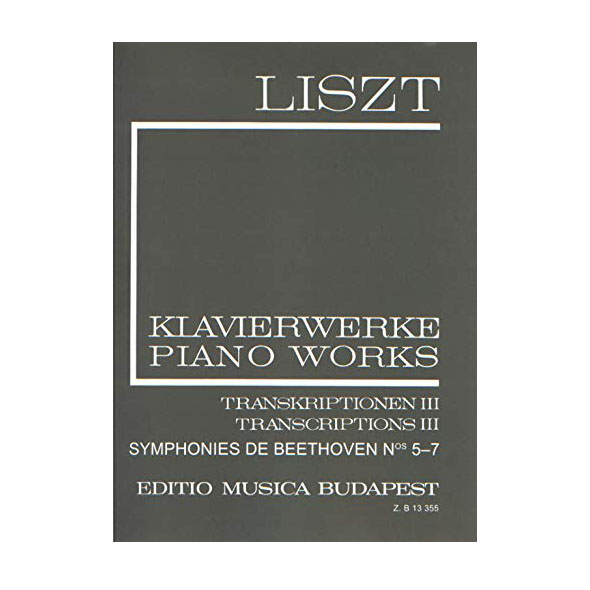 Liszt - Piano Works Transcriptions III Symphonies de Beethoven Nos 5-7 II/18