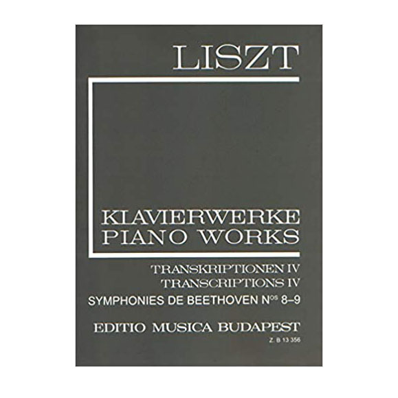 Liszt - Piano Works Transcriptions IV Symphonies de Beethoven Nos 8-9 II/19