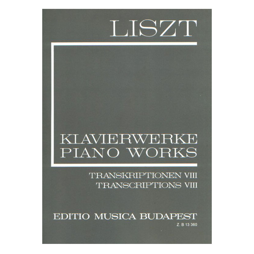Liszt - Piano Works Transcriptions VIII II/23