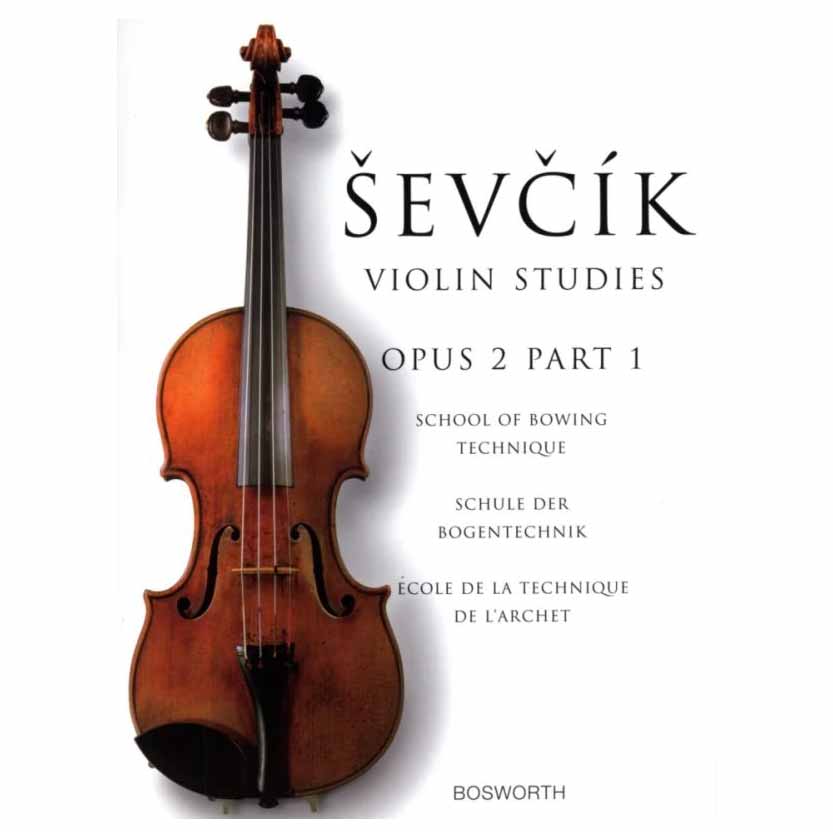 Bosworth Edition Sevcik - Violin Studies, School Of Bowing Technique, Opus 2 Part 1