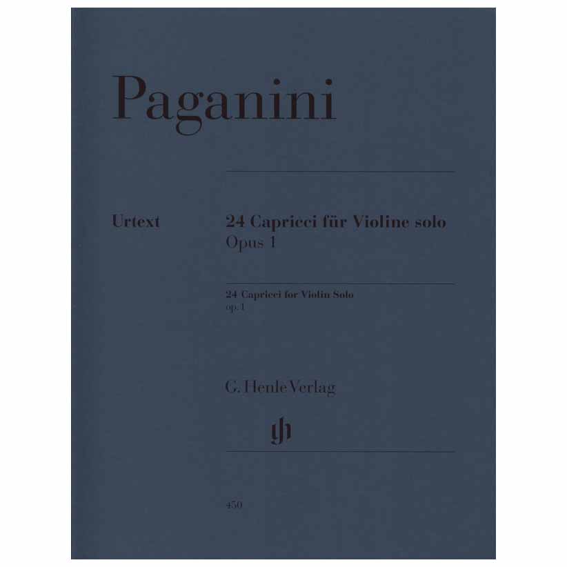 G. Henle Verlag Paganini - 24 Capricci, Opus 1