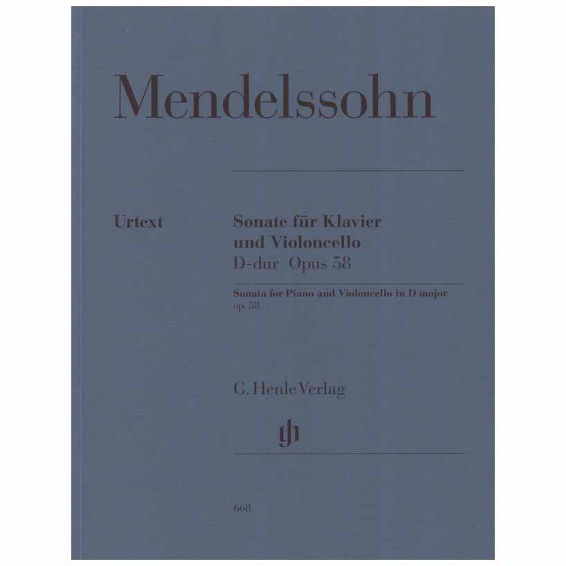 Mendelssohn - Sonata in D Major Op.58