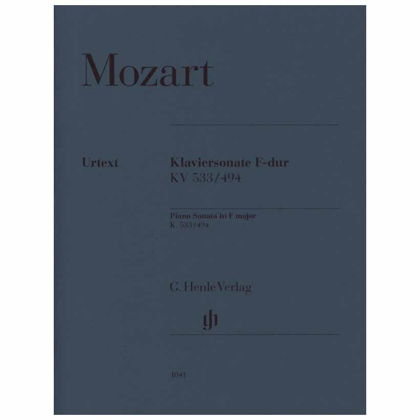 Mozart - Piano Sonata In F Major Kv 533/494