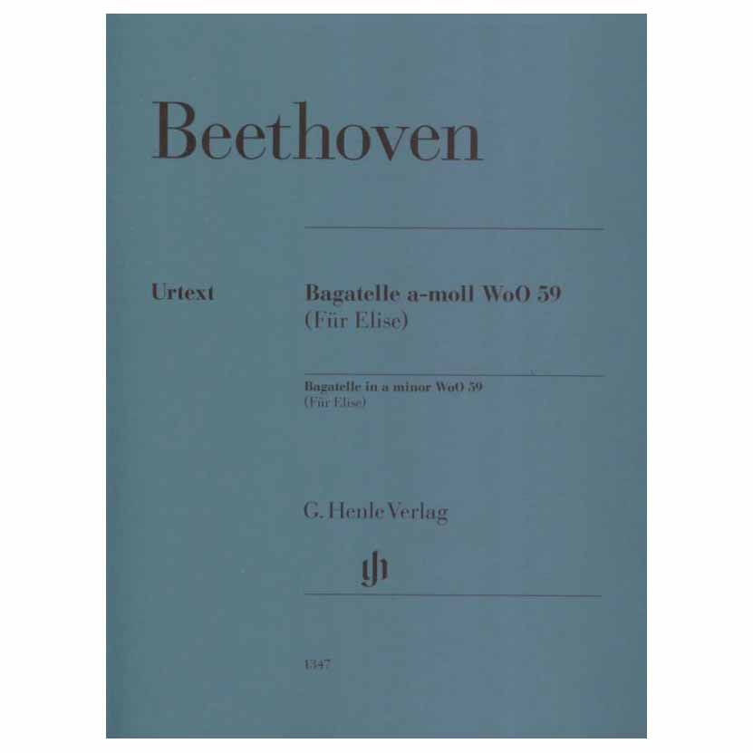 Beethoven - Bagatelle a-moll WoO 59 (Für Elise)