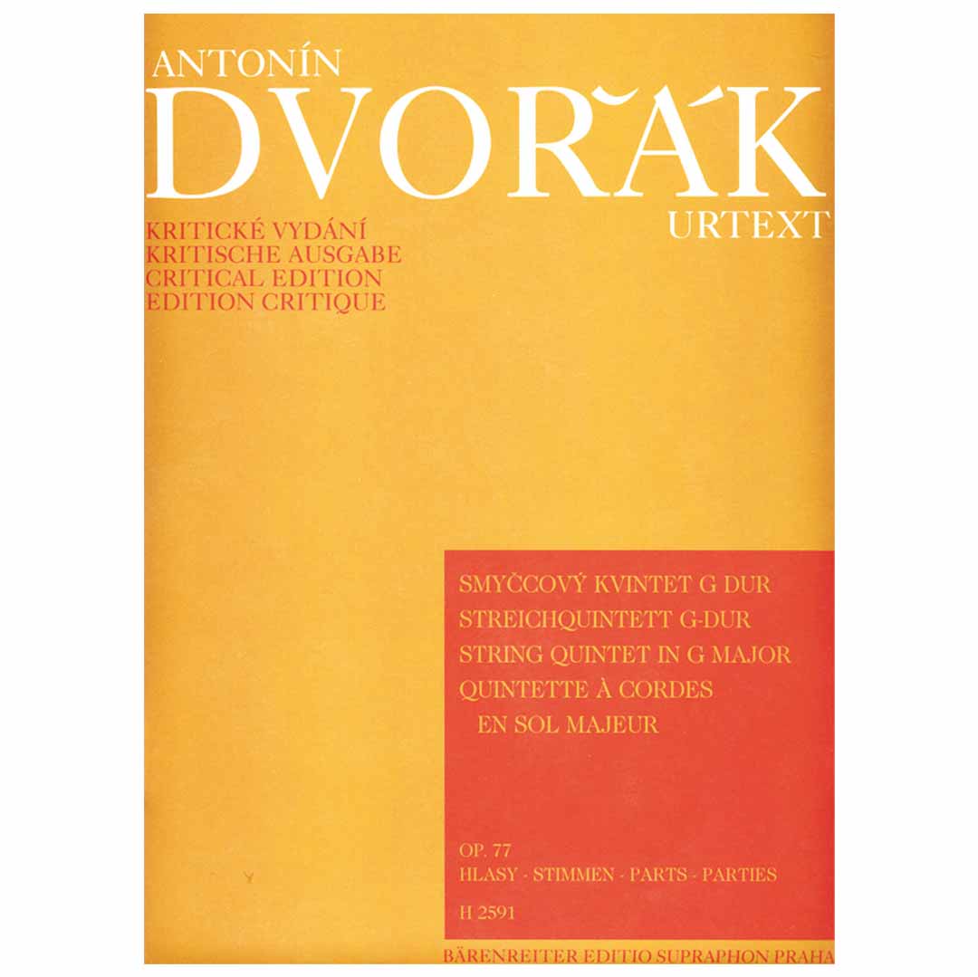 Dvorak - String Quintet in G major op. 77