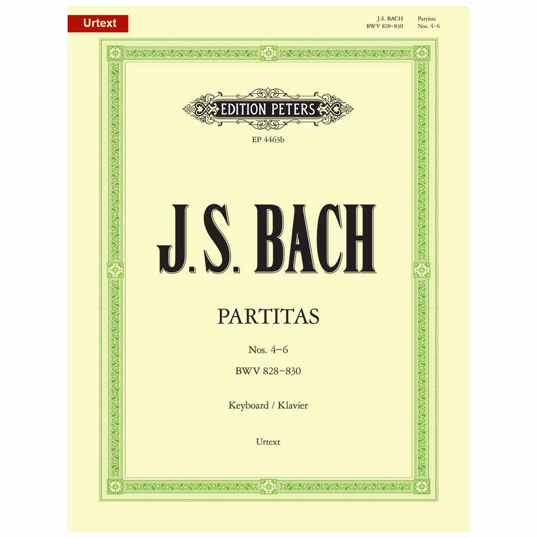 Edition Peters Bach - Partitas, BWV 825-830, Vol.2