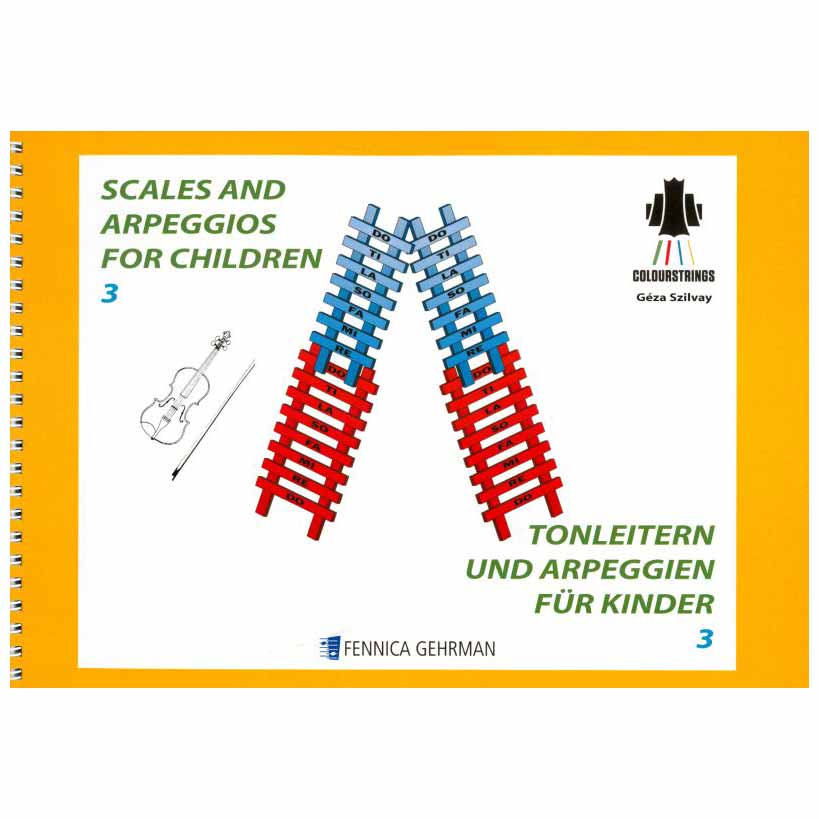  Szilvay - Colour Strings, Scales & Arpeggios For Children 3