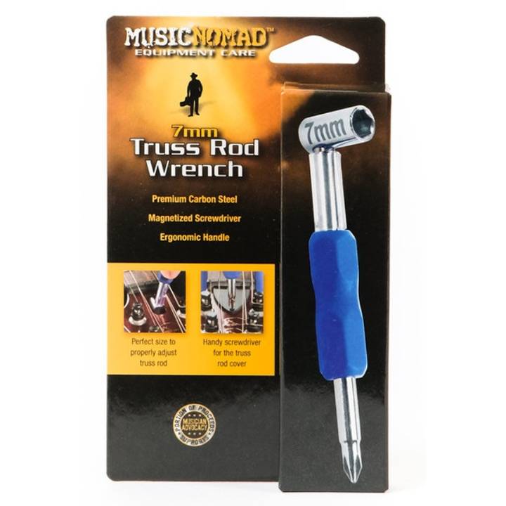 Music Nomad MN233 Truss Rod Wrench 7mm MultiTool