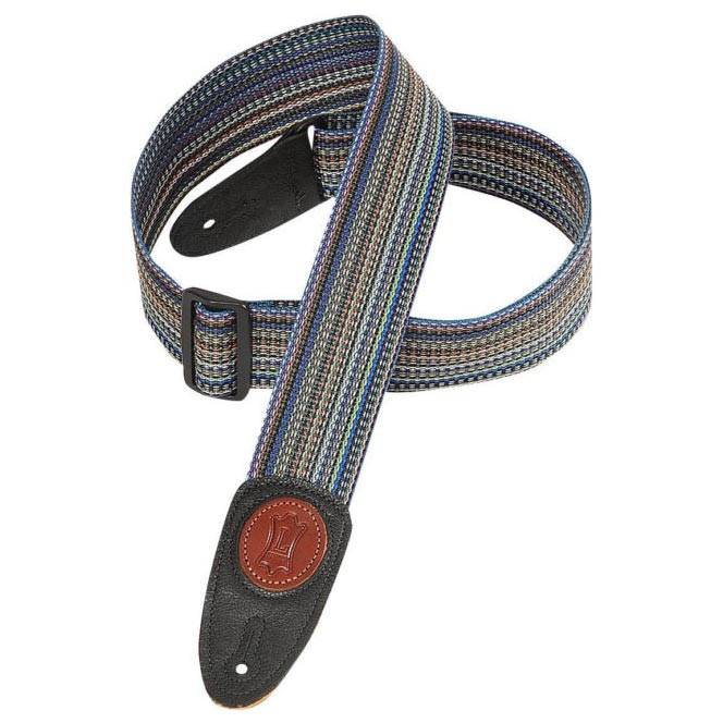 LEVY'S MSS8 Wide Soft Hand Multicolor 2" Guitar Strap