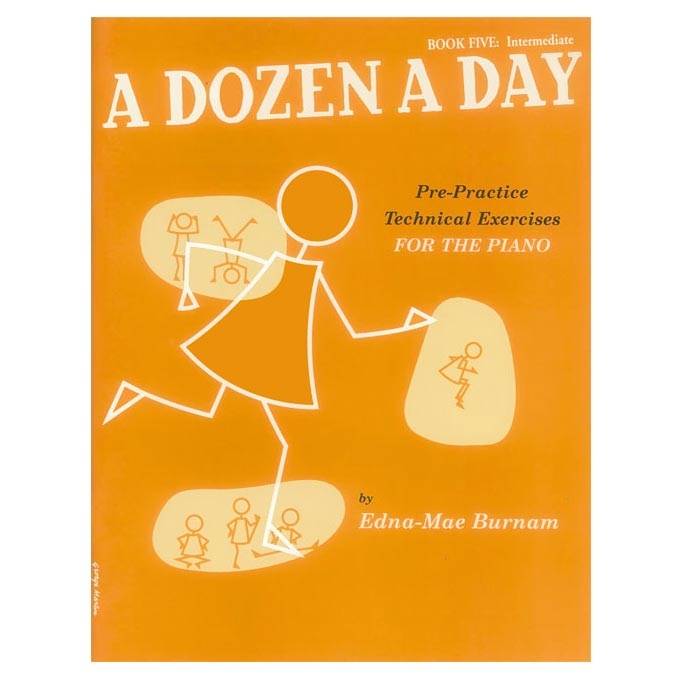 Edna-Mae Burnam - A Dozen A Day, Book 5 (Αγγλική Έκδοση)