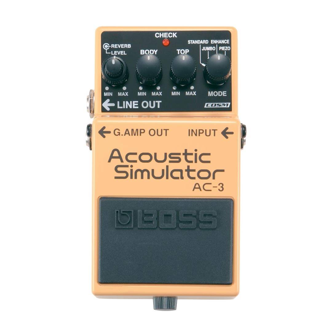 BOSS AC-3 Acoustic Simulator Guitar Single Pedal