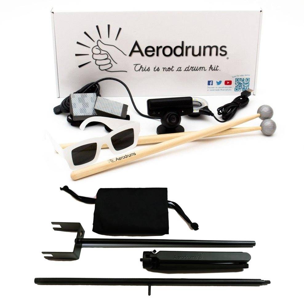 Aerodrums Camera Stand Bundle Electronic Drumset