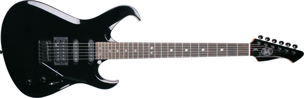 AXL Clutch 004 HSS Black Electric Guitar