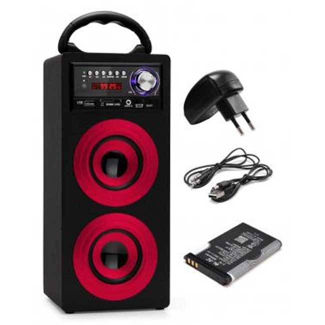 Beatfoxx BS-20BT Red (with Battery & Adapter)