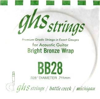 GHS BB28 Acoustic guitar String