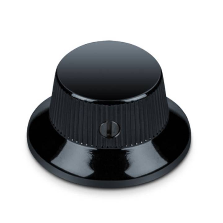 Schaller 1182 Top Hat V/T Metallic Black Knob