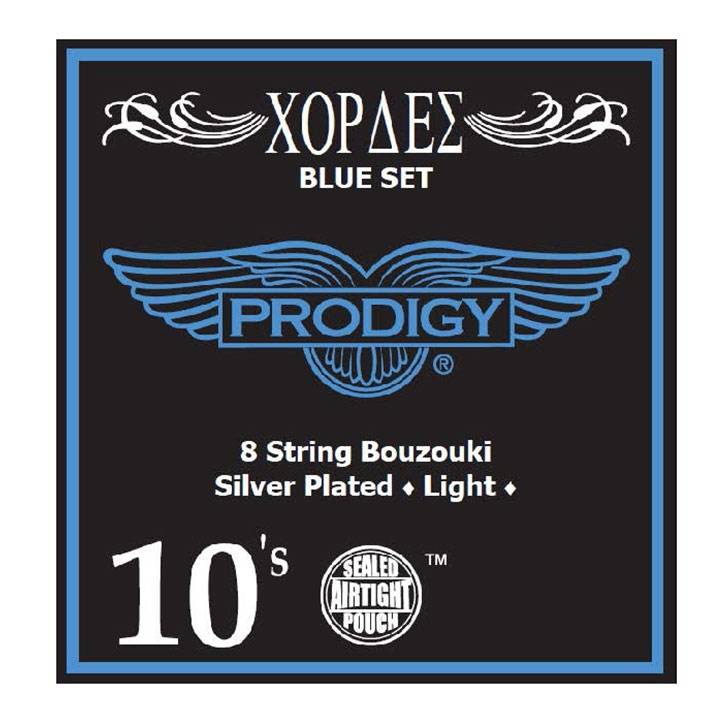 PRODIGY Blue 010-028 Bouzouki 8-String Set