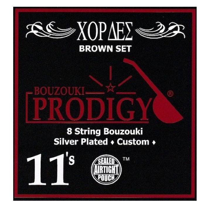 PRODIGY Brown 011-028 Bouzouki 8-String Set