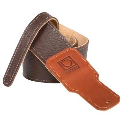 BOSS BSL-25 2.5" Leather Brown Guitar Strap