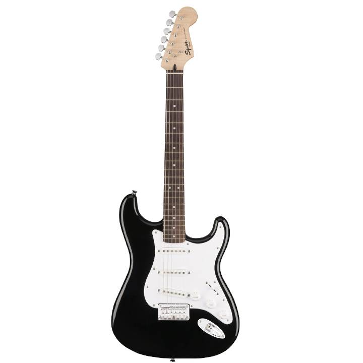Fender Strat Squier Bullet  L/N SSS Hardtail Black Electric Guitar