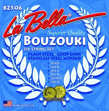 La Bella BZ506 010-021 Bouzouki 6-String Set