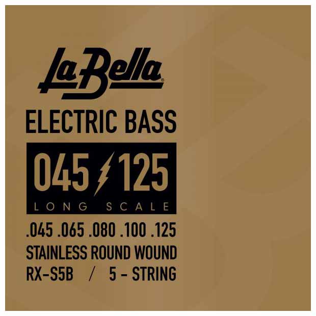 La Bella Bass RX Stainless Steel 045-125
