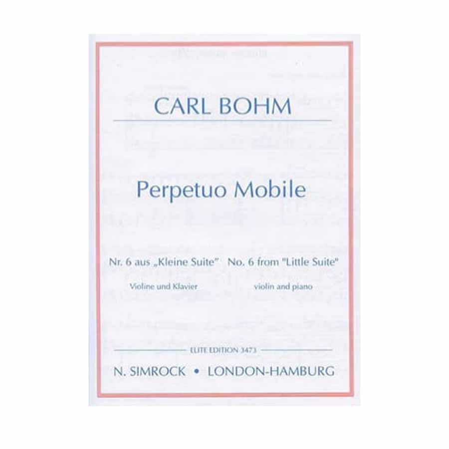 Bohm - Perpetuo Mobile, Nr. 6 from "Little Suite"