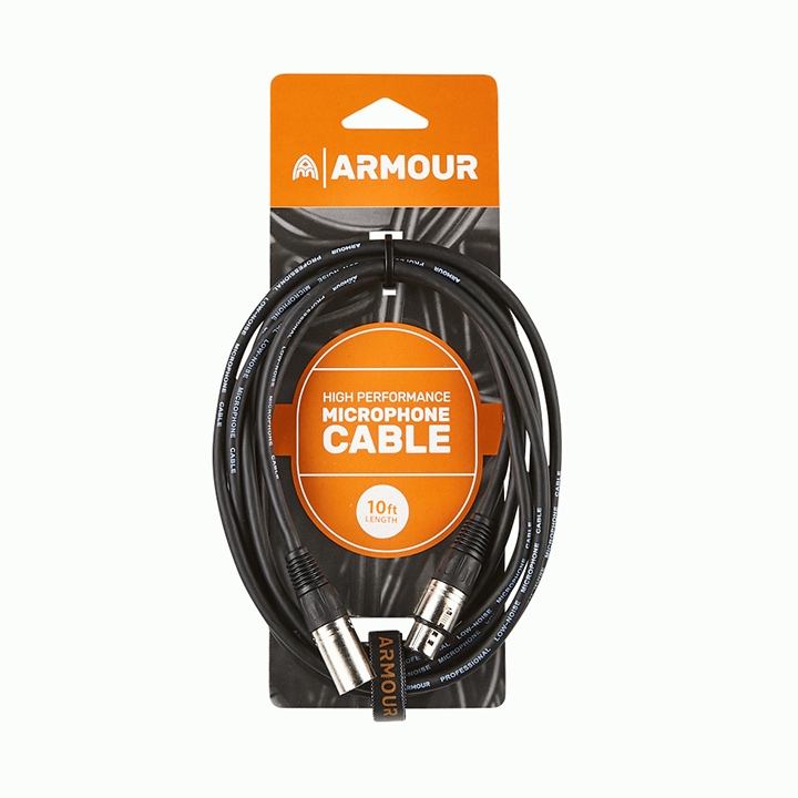 Ashton Armour CCP10 XLR Male - XLR Female 3.00m Microphone Cable