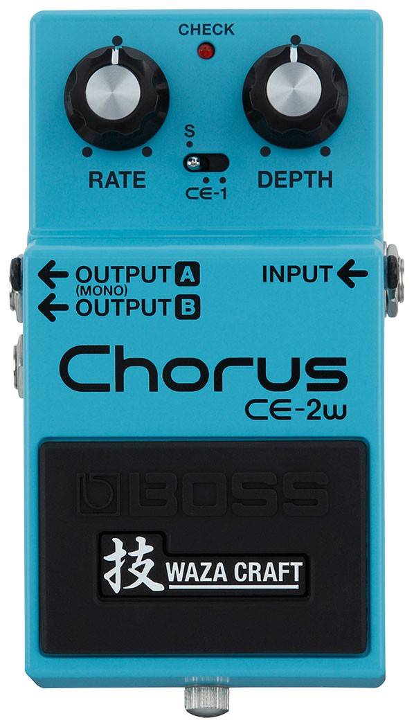 BOSS CE-2W Chorus Waza Craft Guitar Single Pedal