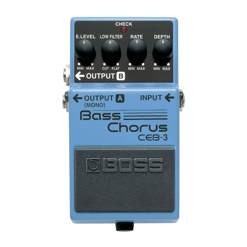 BOSS CEB-3 Bass Chorus Bass Guitar Single Pedal
