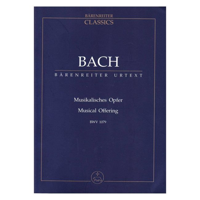Stollas　Score]　Offering　Bach　[Pocket　Music　Musical　BWV1079