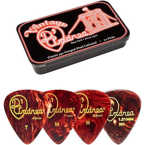 D'Andrea Pick Tins Classic Celluloid Thin 351