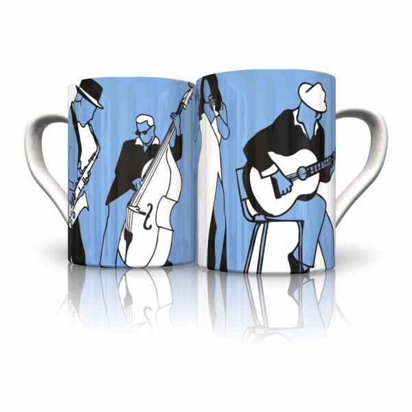 Music Gift Mug Blues Coffee Cup