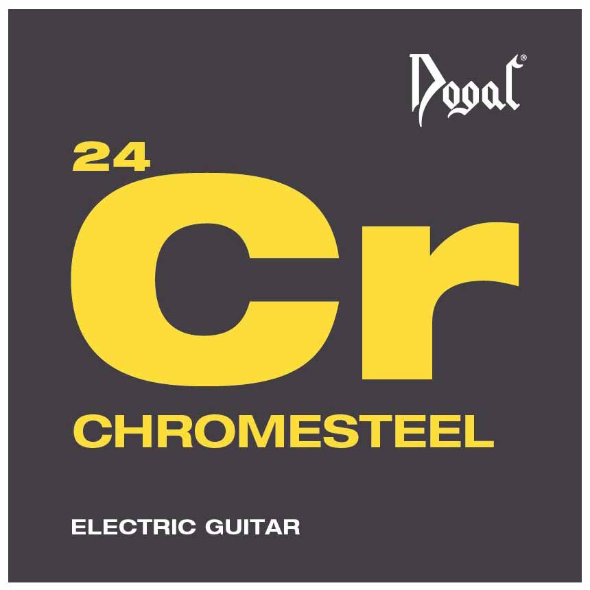 Dogal RW126A Chrome Steel Round Wound 009-042 Electric Guitar 6-String Set