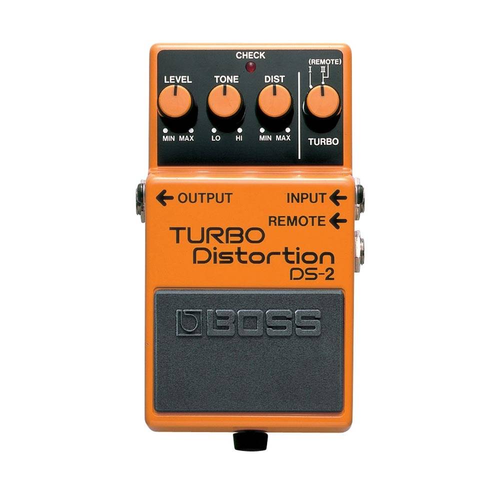 BOSS DS-2 Turbo Distortion Guitar Single Pedal